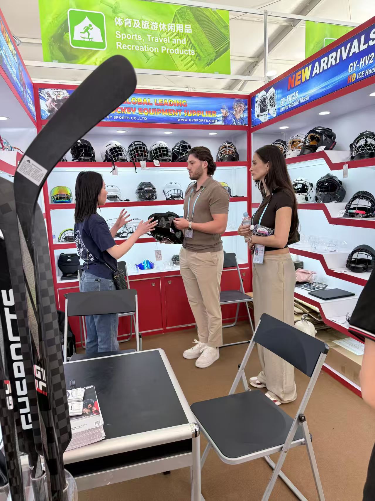 139 ကြိမ်မြောက် Canton Fair တွင် အောင်မြင်စွာ နိဂုံးချုပ် - GYHockey ရေခဲပြင် ဟော်ကီ အကာအကွယ် ဂီယာအတွက် ကမ္ဘာလုံးဆိုင်ရာ အသိအမှတ်ပြုမှု ရရှိ