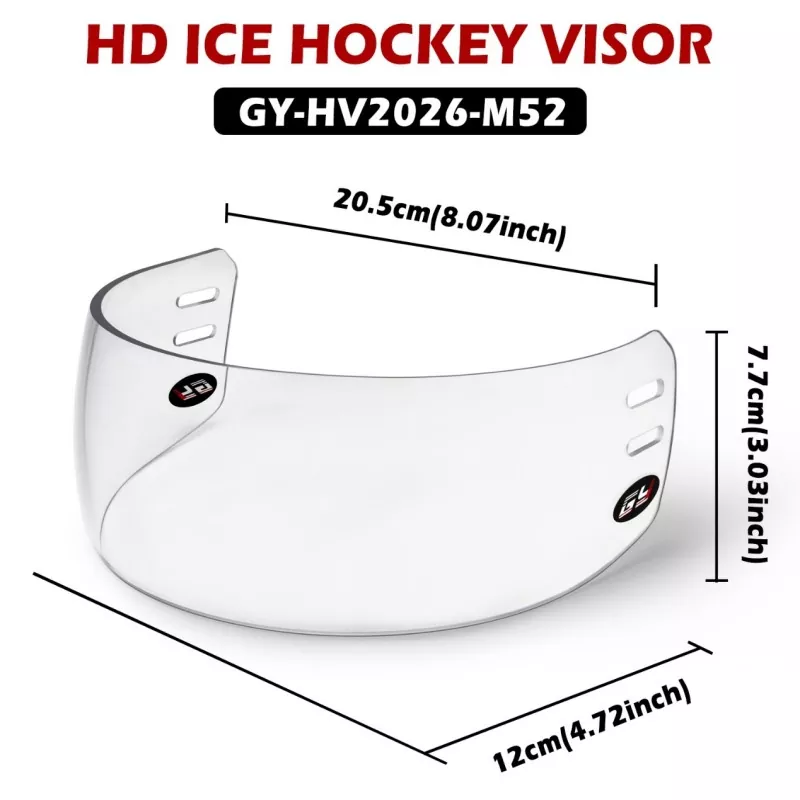 GYHOCKEY တရားဝင်ဖြန့်ချိမှု- 2026 HD Ice Hockey Visor Series များကို ယခုအခါ ကမ္ဘာတစ်ဝှမ်းတွင် ရနိုင်ပါပြီ