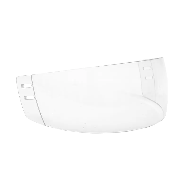 နှစ်ဖက်စလုံးတွင် Anti-Fog Injection Molded Hockey Visor