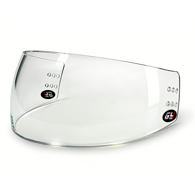 ပရီမီယံ Optical HD Ice Hockey Visor | ပေါ့ပါးသော IFF လက်မှတ်ရ Anti-Fog Visor