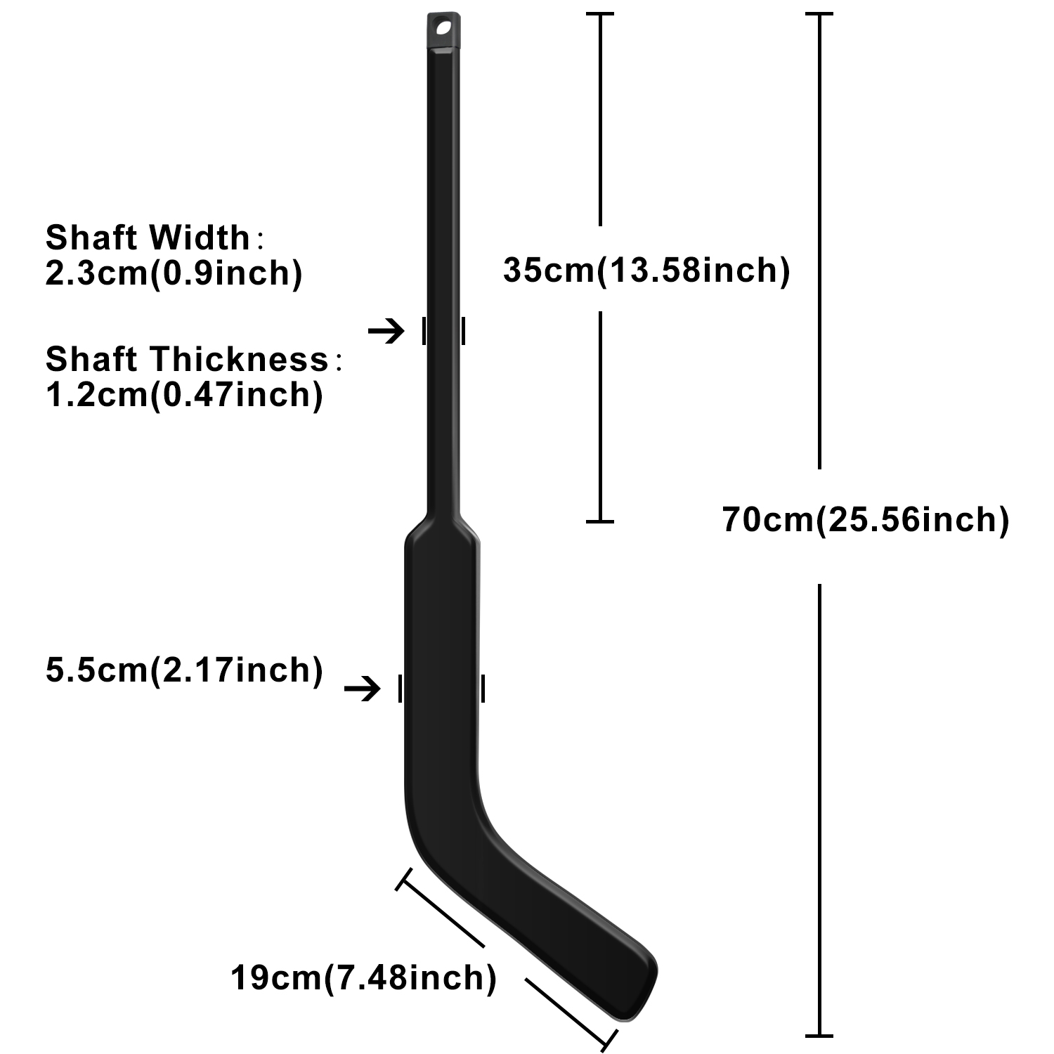 Youth Fiberglass Mini Ice Hockey Goalie Stick - လူငယ် Goalies အတွက် ထိပ်တန်းရွေးချယ်မှု